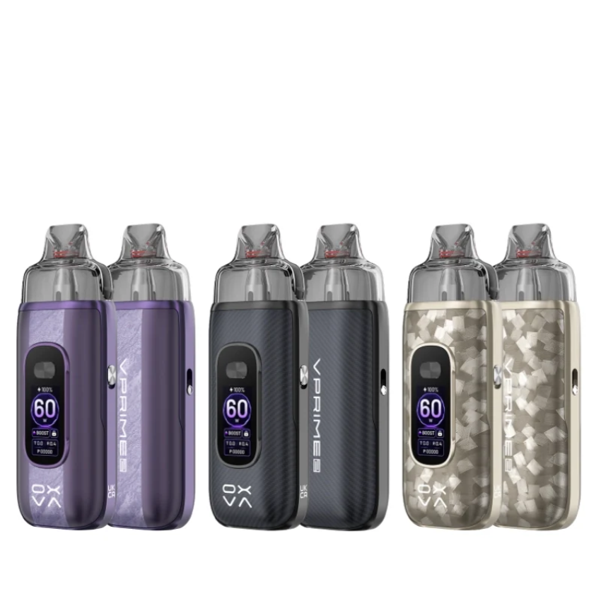 OXVA VPrime 2 Pod Vape Kit / Black Carbon