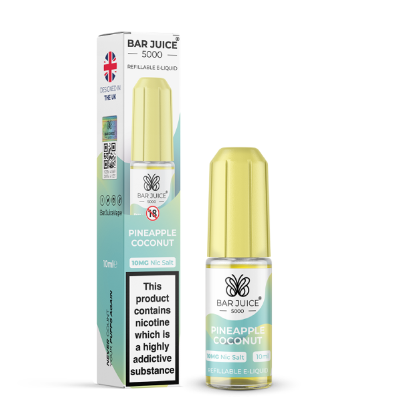 Bar Juice 5000 5mg 10ml Nic Salts / Butter Mints