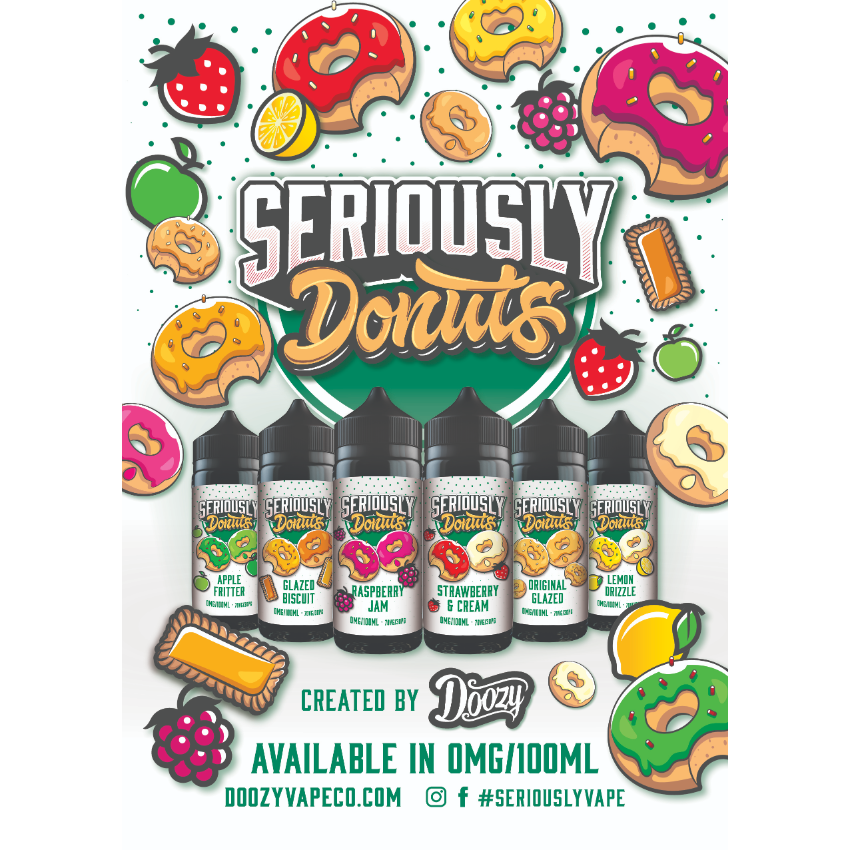 Seriously Donuts Shortfill 100ml