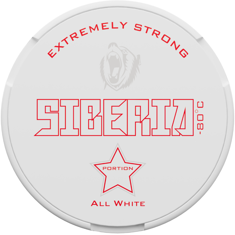 Siberia Nicotine Pouches / White Dry X Strong Tobacco