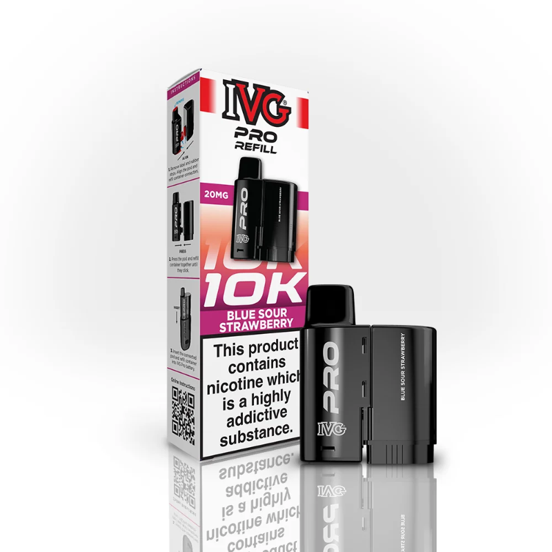 IVG Pro 12 Prefilled Pod 20mg / 20mg / Blue Sour Raspberry