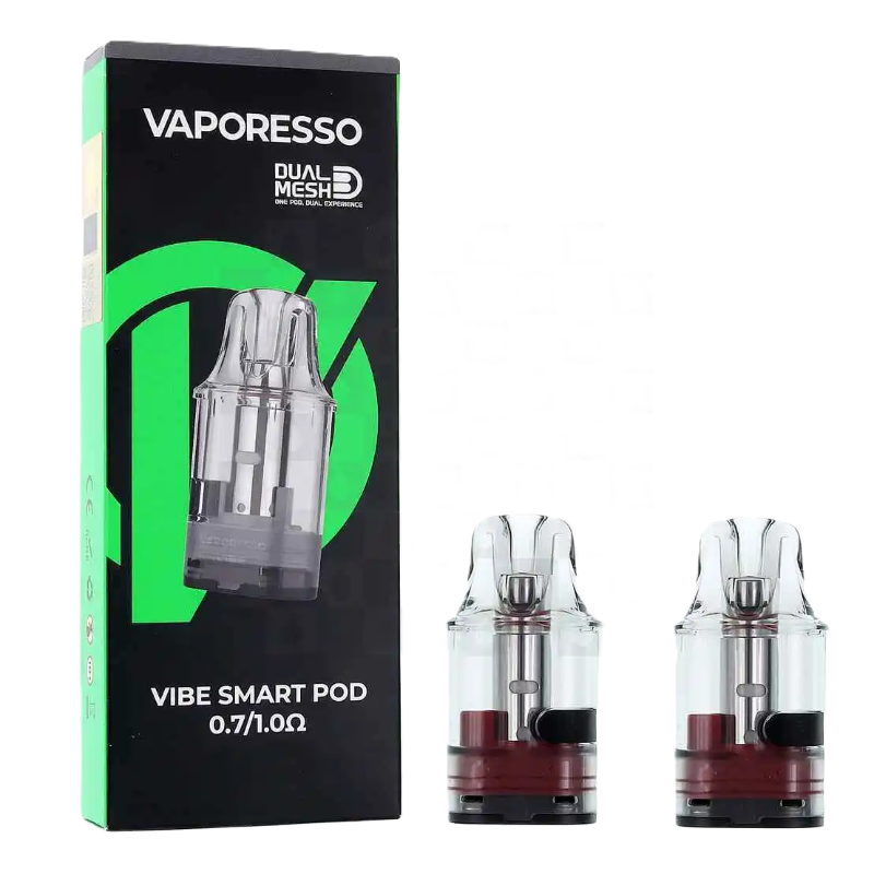 Vaporesso Vibe Dual Smart Replacement Pod(Pack of 2) / 0.7/1.0ohm XL