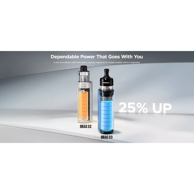 Voopoo Drag S3 Pod Vape Kit / Blue