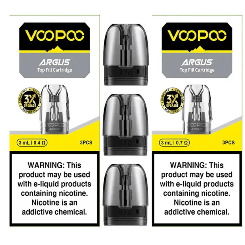 Voopoo Argus Pod Replacement Pods (Pack Of 3)