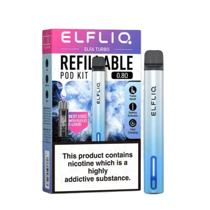Elf Bar Elfa Turbo Pod Kit / Aurora Black