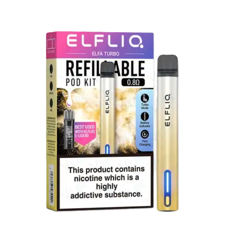Elf Bar Elfa Turbo Pod Kit / Aurora Black