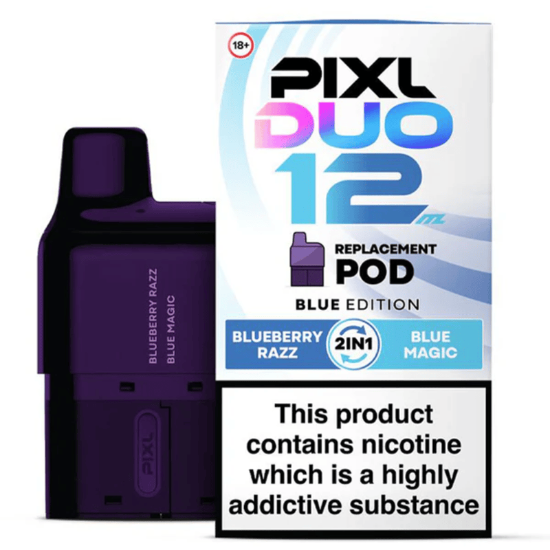 PIXL Duo 12 Replacement Pods / Blue Edition