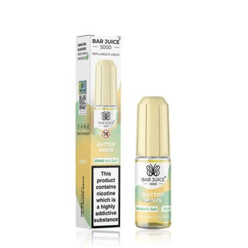 Bar Juice 5000 5mg 10ml Nic Salts / Butter Mints