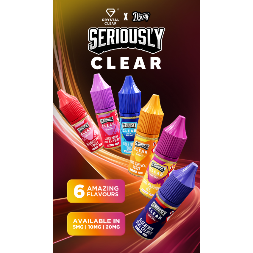 Seriously Clear Nic Salts 10ml