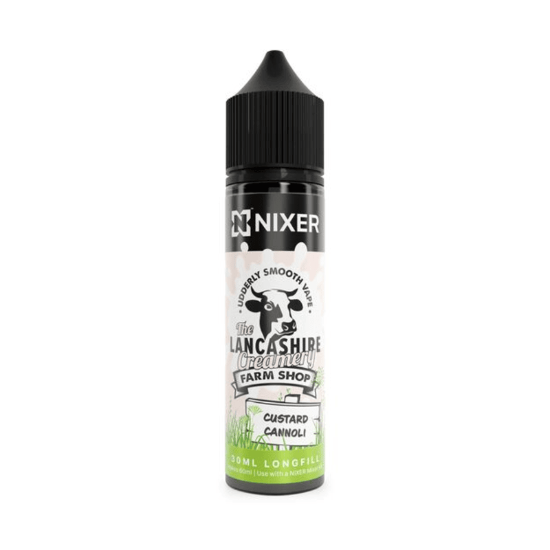 Nixer x The Lancashire Creamery 30ml Longfill / Apple Sugar Doughnut