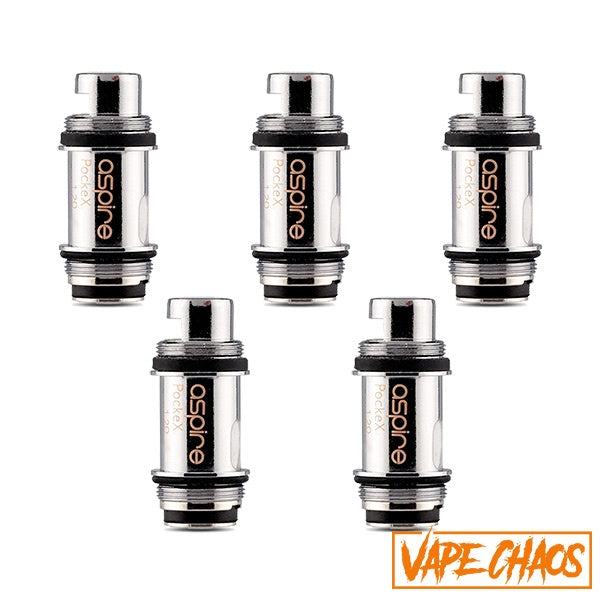 Aspire PockeX Coil (Pack Of 5) / 0.6ohm