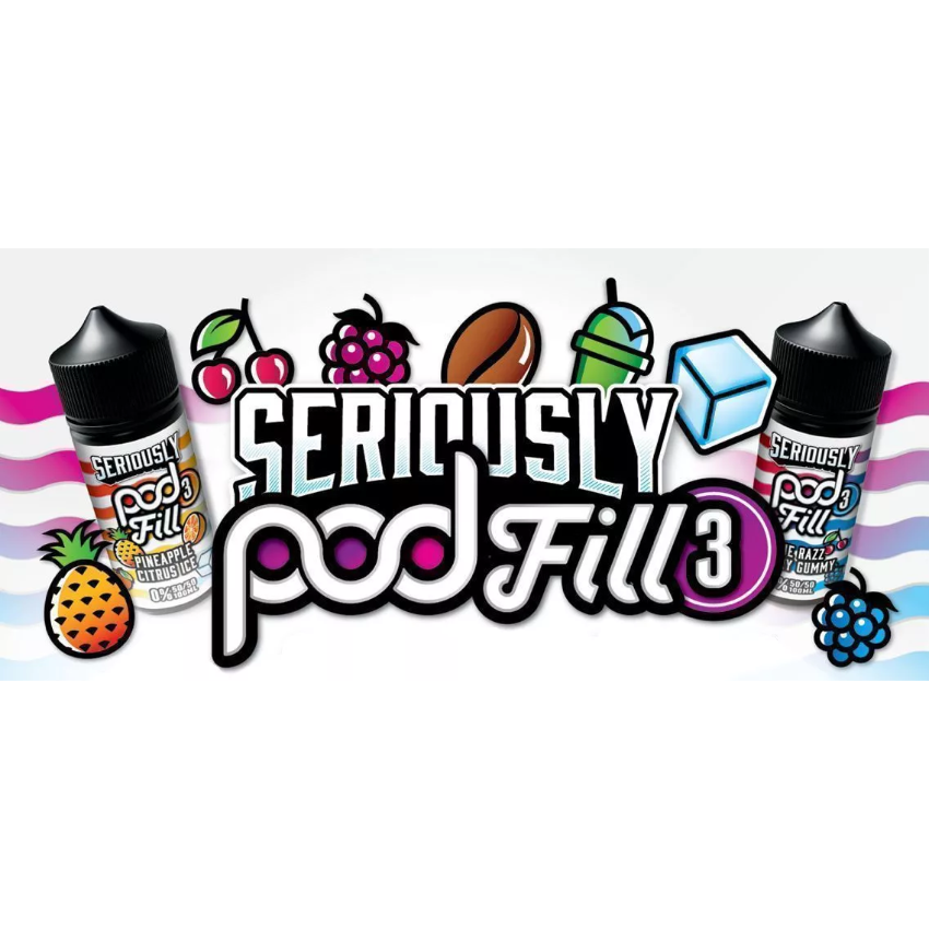 Seriously Podfill 3 Shortfill 100ml