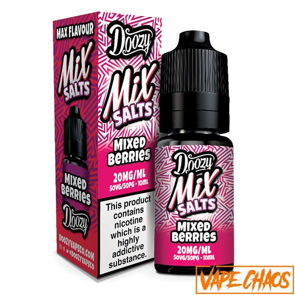 Doozy Mix Nic Salt 10ml / Mixed Berries / 10mg