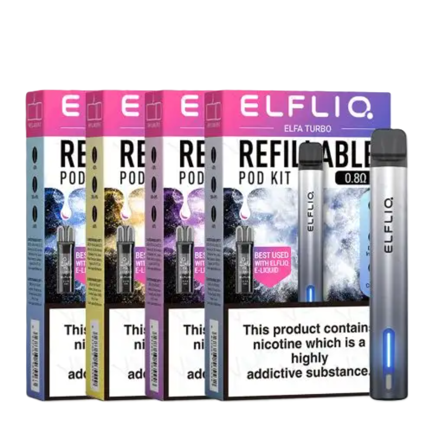 Elf Bar Elfa Turbo Pod Kit / Aurora Black