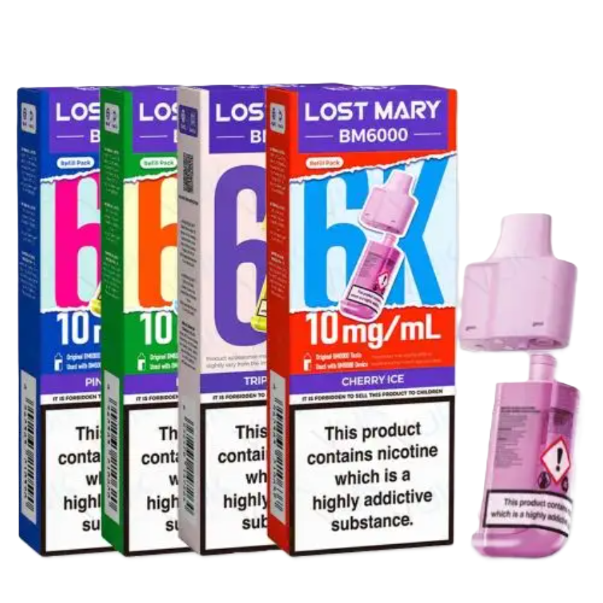 Lost Mary BM6000 Prefilled Replacement Pod 10mg