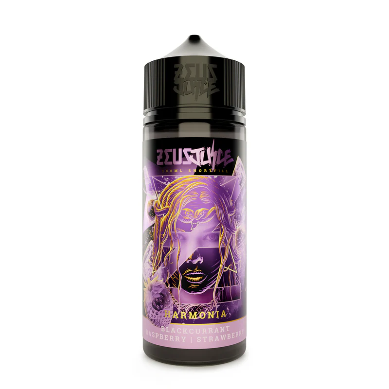 Zeus Juice Shortfill 100ml 0mg / Black Reloaded