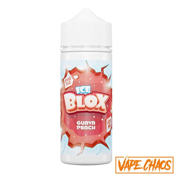 Ice Blox Shortfill 100ml 0mg / Guava Peach