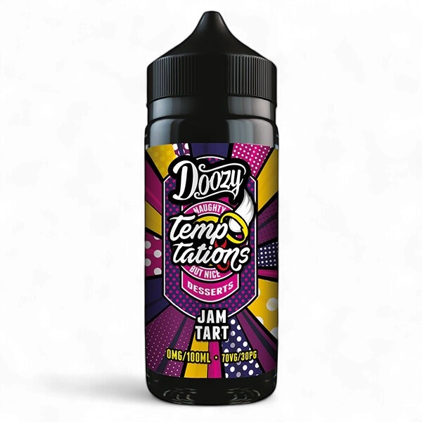 Doozy Temptations Shortfill 100ml 0mg / Ice Cream Cake