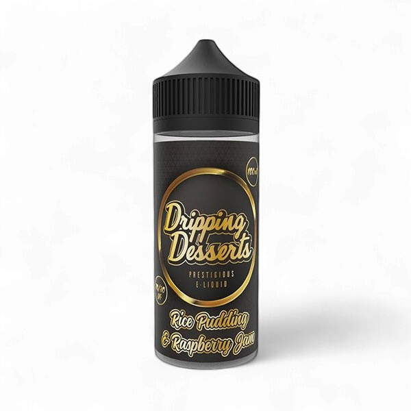 Dripping Desserts Shortfill 100ml 0mg / Blackcurrant Jam & Custard
