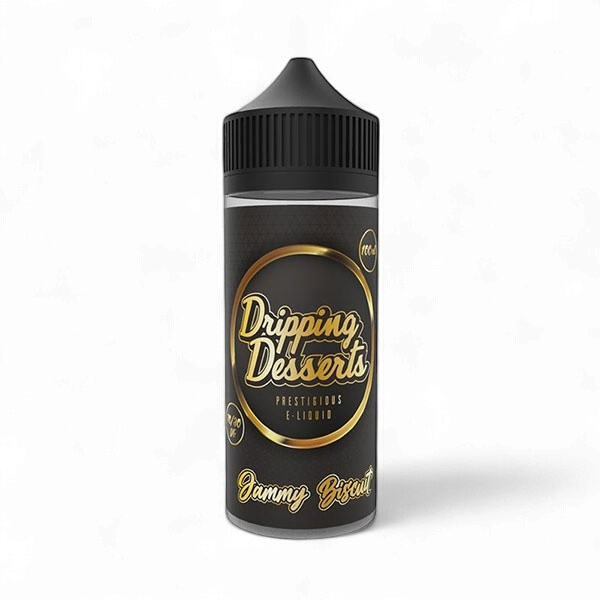 Dripping Desserts Shortfill 100ml 0mg / Blackcurrant Jam & Custard
