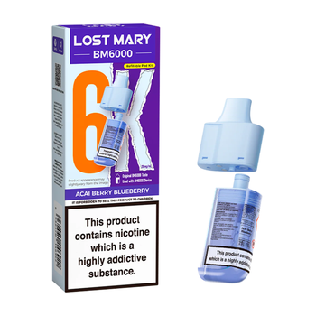 Lost Mary BM6000 Prefilled Replacement Pod 20mg