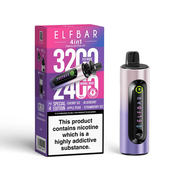 Elf Bar 3200 4 in 1 Prefilled Pod Kit