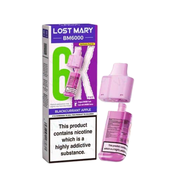 Lost Mary BM6000 Prefilled Replacement Pod 20mg
