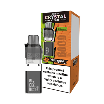 SKE Crystal CL6000 Pre-Filled Replacement Pods