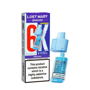 Lost Mary BM6000 Prefilled Replacement Pod 20mg