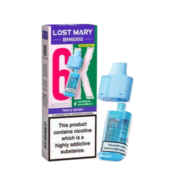 Lost Mary BM6000 Prefilled Replacement Pod 20mg
