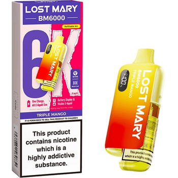Lost Mary BM6000 Prefilled Pod Kit 20mg