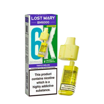 Lost Mary BM6000 Prefilled Replacement Pod 20mg