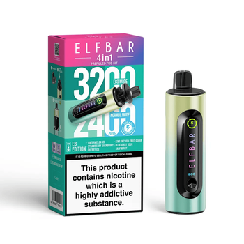 Elf Bar 3200 4 in 1 Prefilled Pod Kit