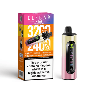 Elf Bar 3200 4 in 1 Prefilled Pod Kit