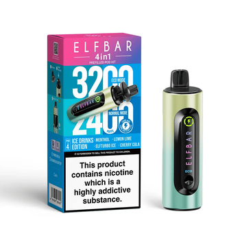 Elf Bar 3200 4 in 1 Prefilled Pod Kit