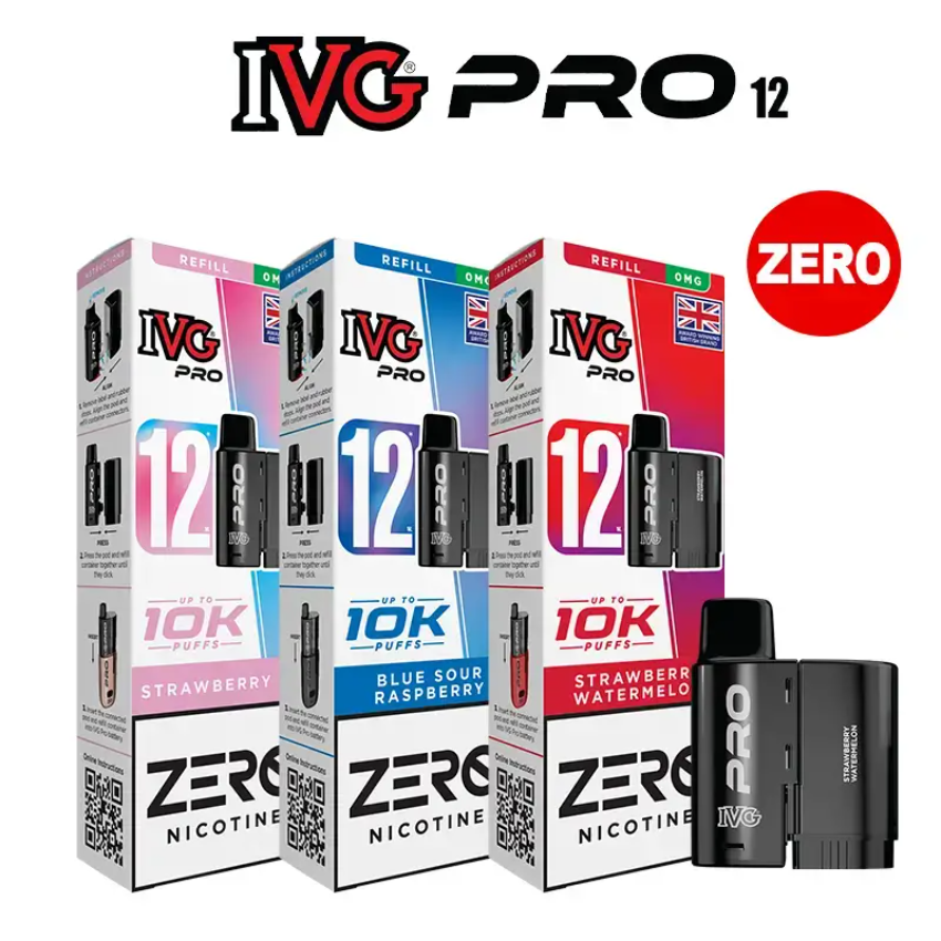 IVG Pro 12 Prefilled Pod 0mg