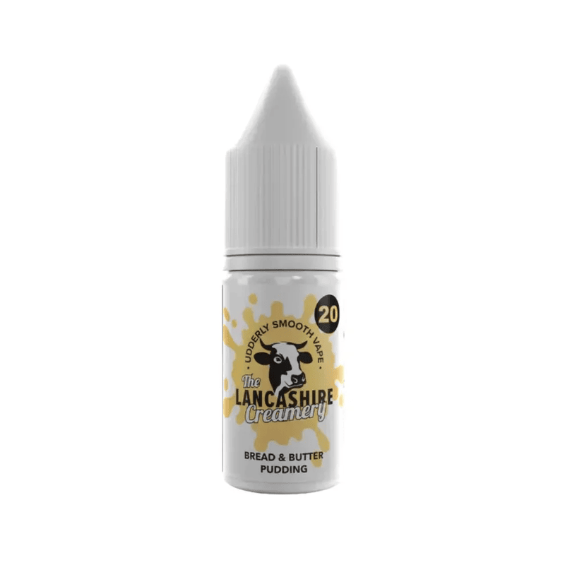 The Lancashire Creamery 10ml Nic Salt / Bread & Butter Pudding / 5mg