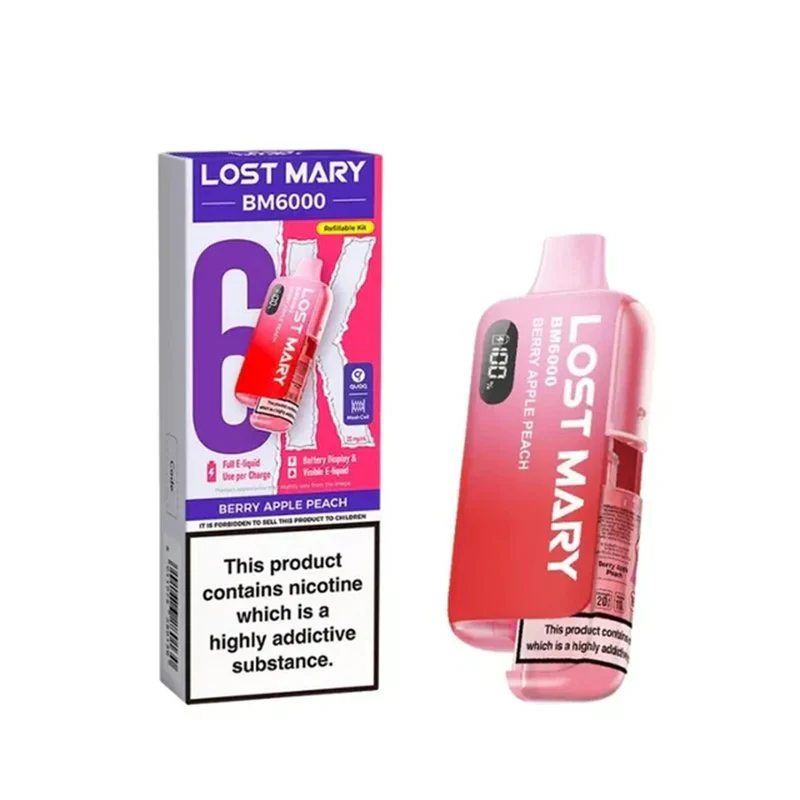 Lost Mary BM6000 Prefilled Pod Kit 20mg / 20mg / Blackberry Ice