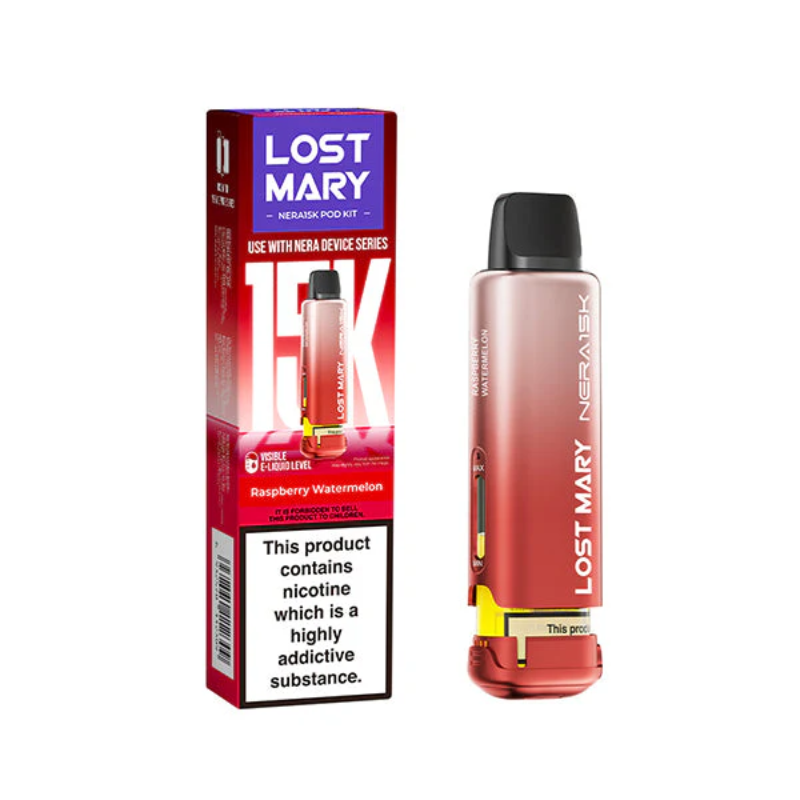 Lost Mary Nera 15K Replacement Prefilled Pod / Cherry Ice