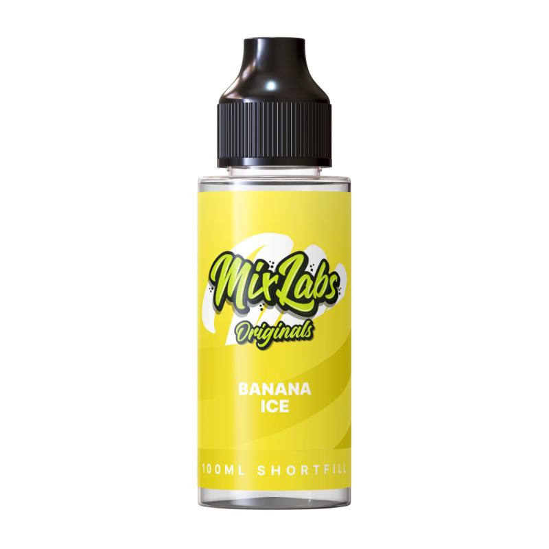 Mix Labs Originals Shortfill 100ml / 100ml / Banana Ice