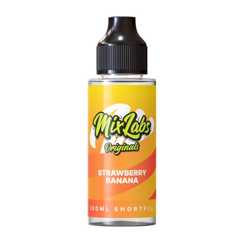 Mix Labs Originals Shortfill 100ml / 100ml / Banana Ice