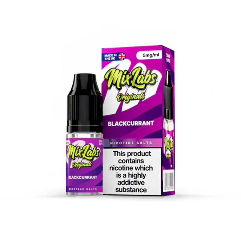 Mix Labs Originals Nic Salts 10ml / Banana Ice / 5mg