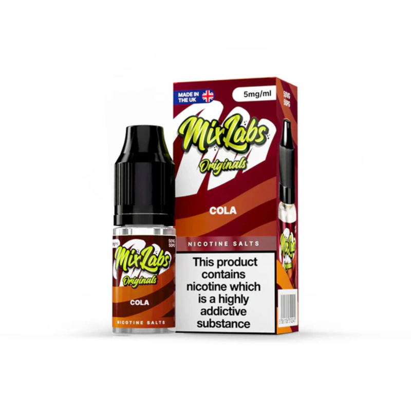 Mix Labs Originals Nic Salts 10ml / Banana Ice / 5mg