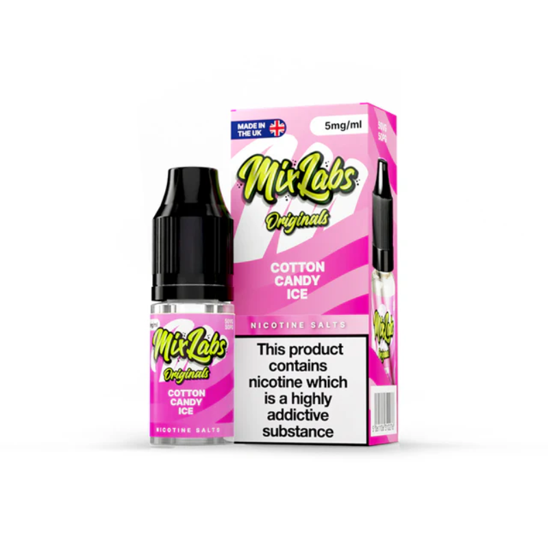 Mix Labs Originals Nic Salts 10ml / Banana Ice / 5mg