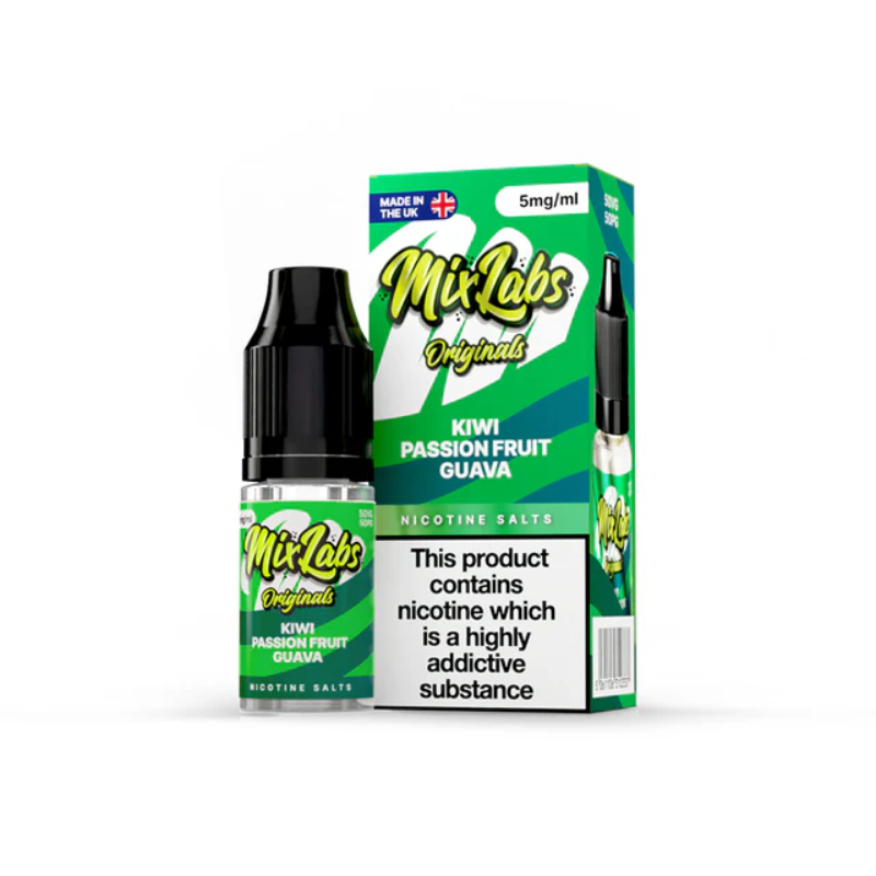 Mix Labs Originals Nic Salts 10ml / Banana Ice / 5mg