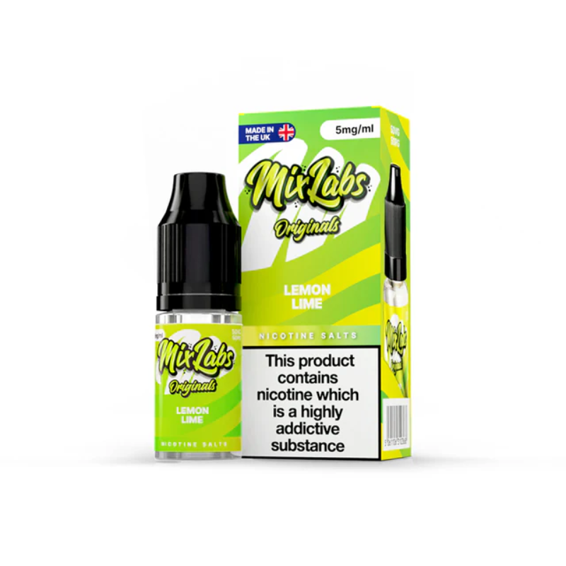 Mix Labs Originals Nic Salts 10ml / Banana Ice / 5mg