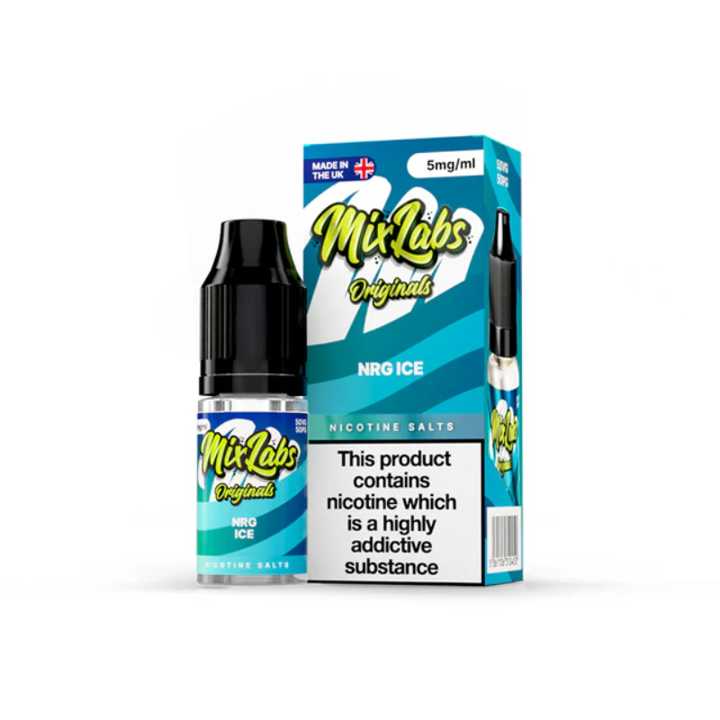 Mix Labs Originals Nic Salts 10ml / Banana Ice / 5mg