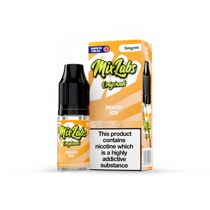 Mix Labs Originals Nic Salts 10ml / Banana Ice / 5mg