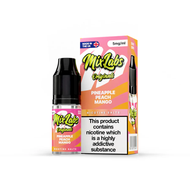 Mix Labs Originals Nic Salts 10ml / Banana Ice / 5mg