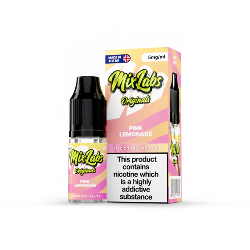 Mix Labs Originals Nic Salts 10ml / Banana Ice / 5mg